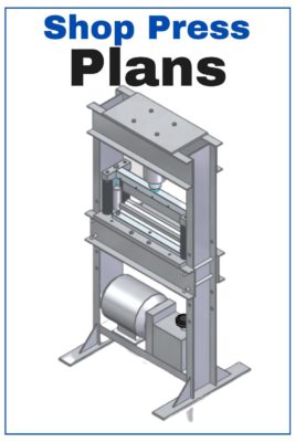 Hydraulic Shop Press Plans