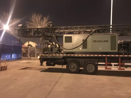 Hydraulic Truck Mounted Dia300mm Well Drilling Technology