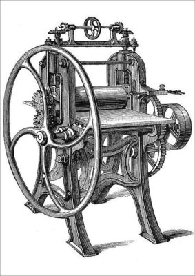 Poster Print. Rolling mill