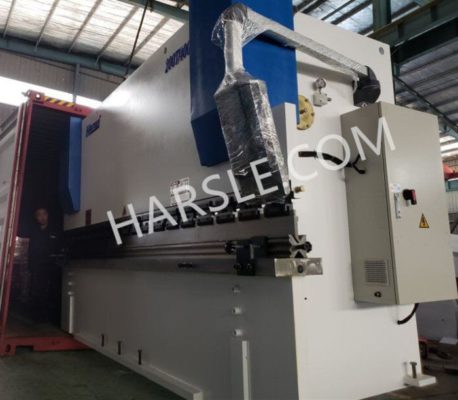 Press brake machine delivery.