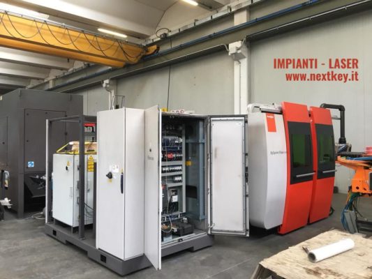 Used fiber laser cutting machines in Italy, overhauled laser cutter systems - www.nextkey.it